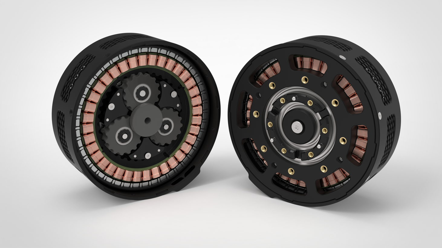 Ironless Rotor Cycloidal Planetary Actuator